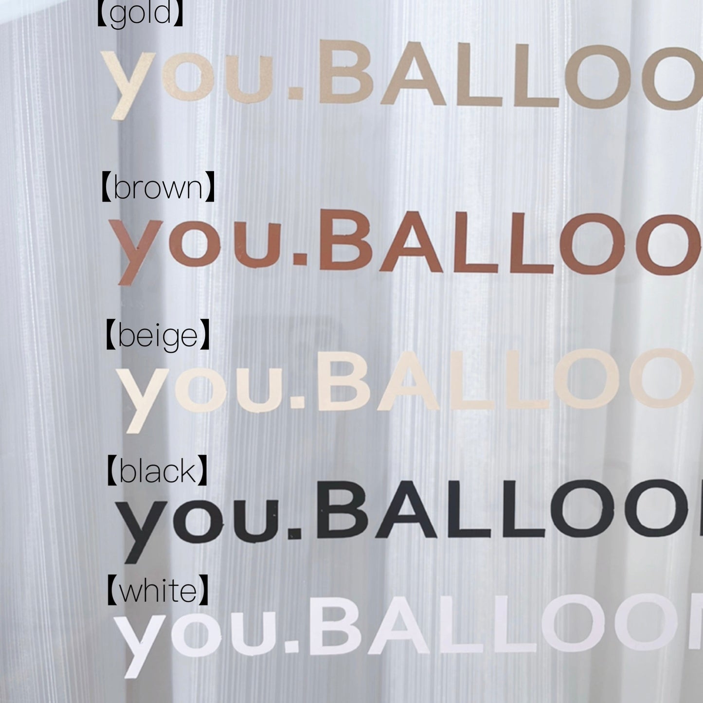 【bubble balloon】smoky blue