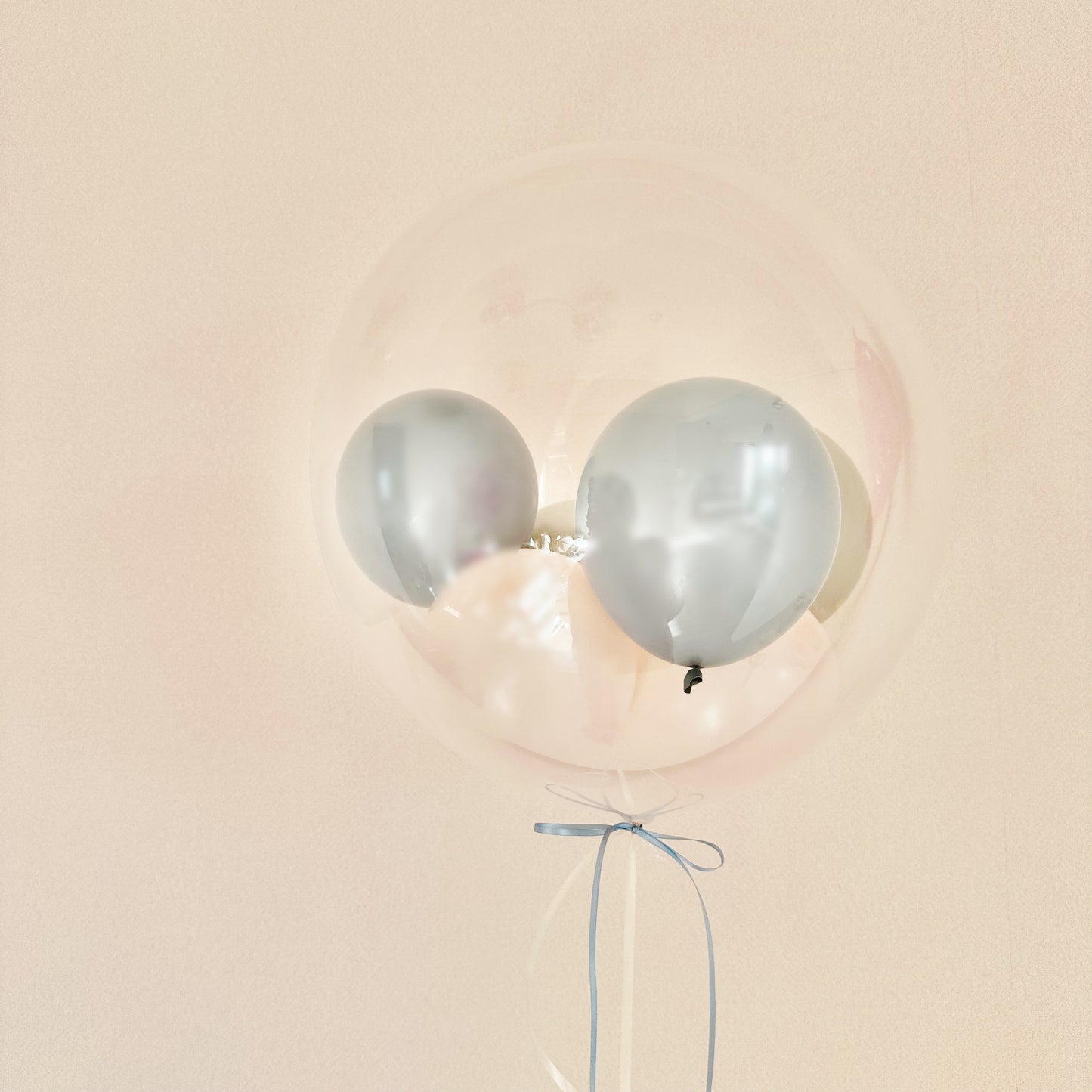 【bubble balloon】smoky blue