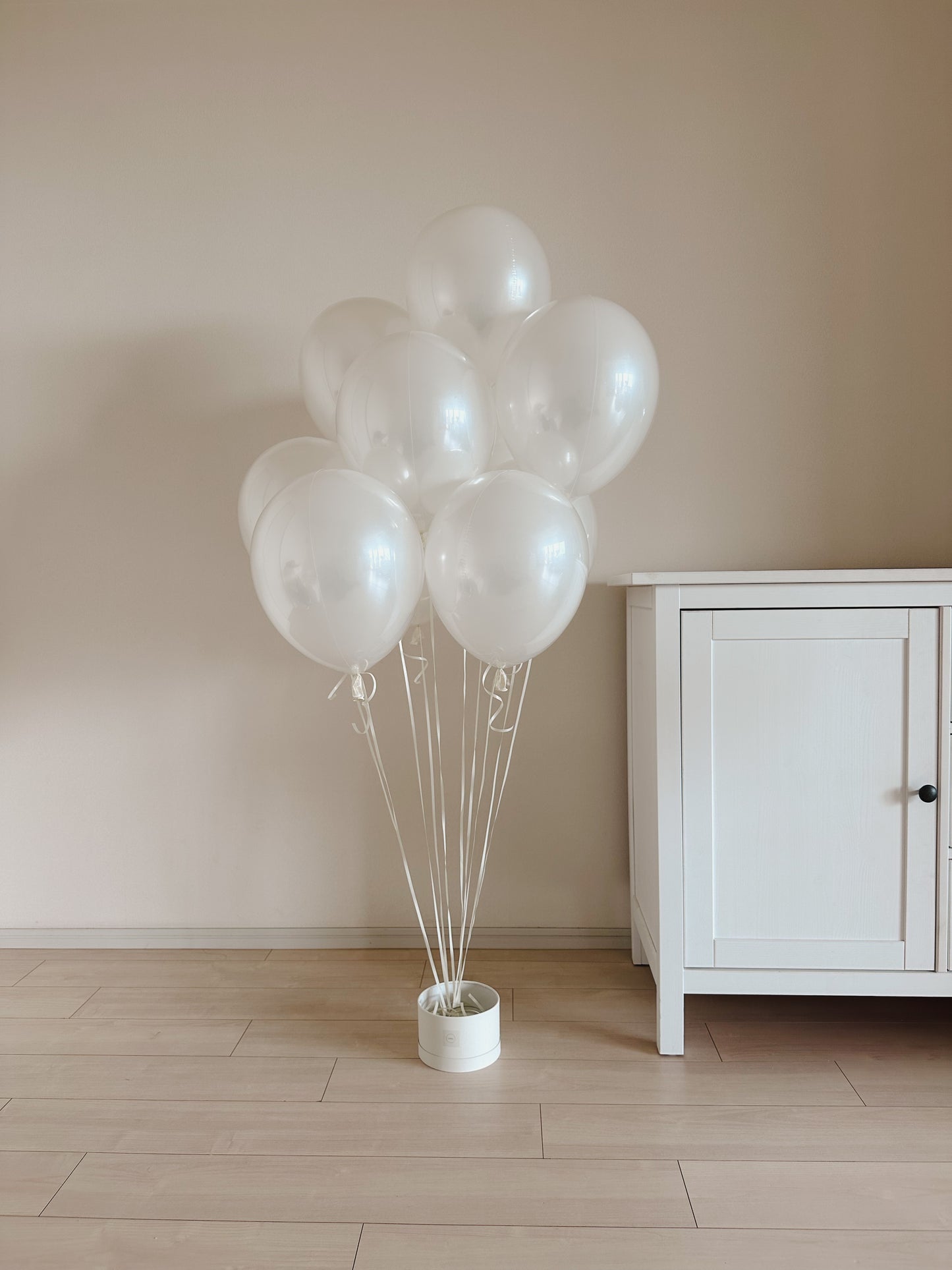 【 3piece balloon】浮かせてお届け