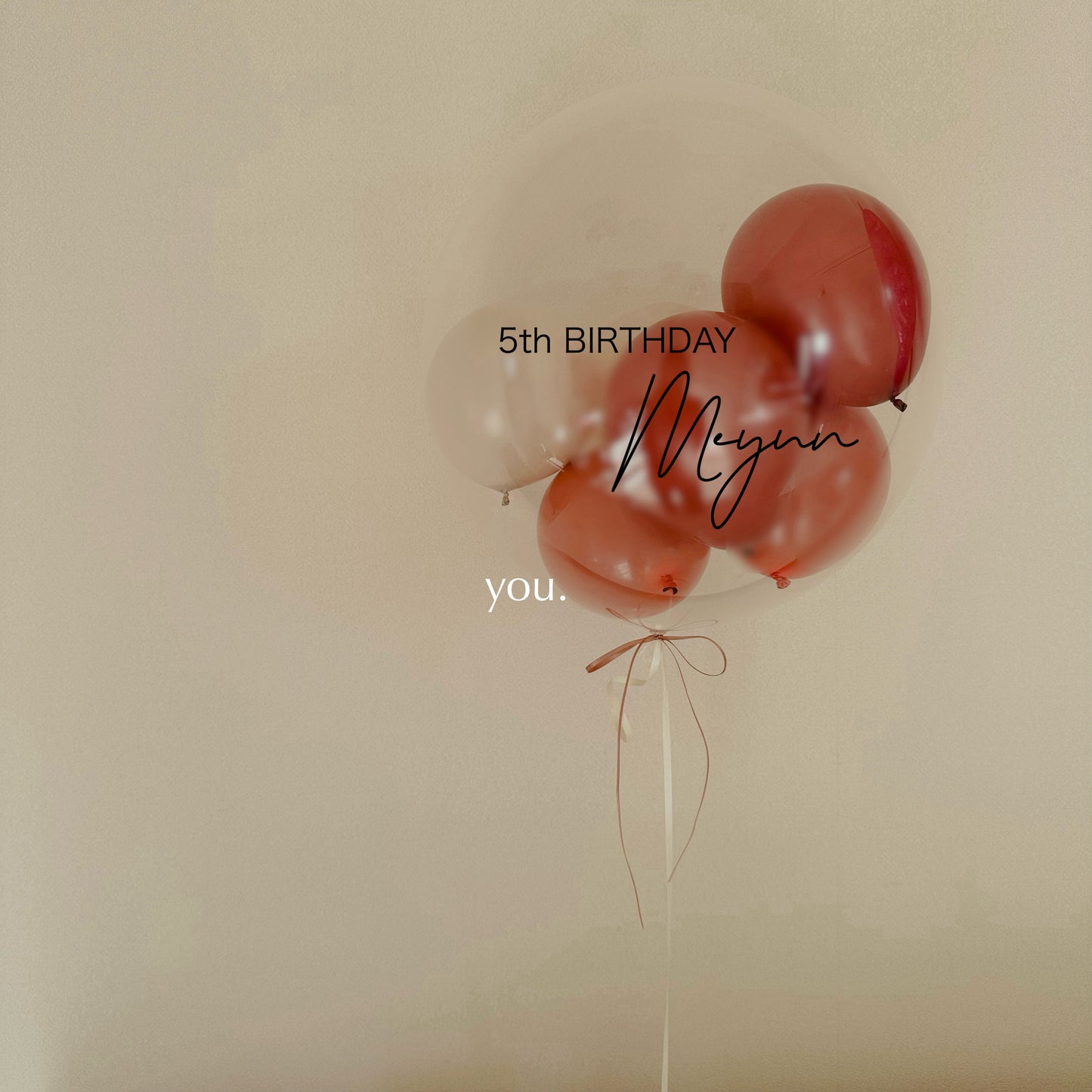 【bubble bouquet】terracotta
