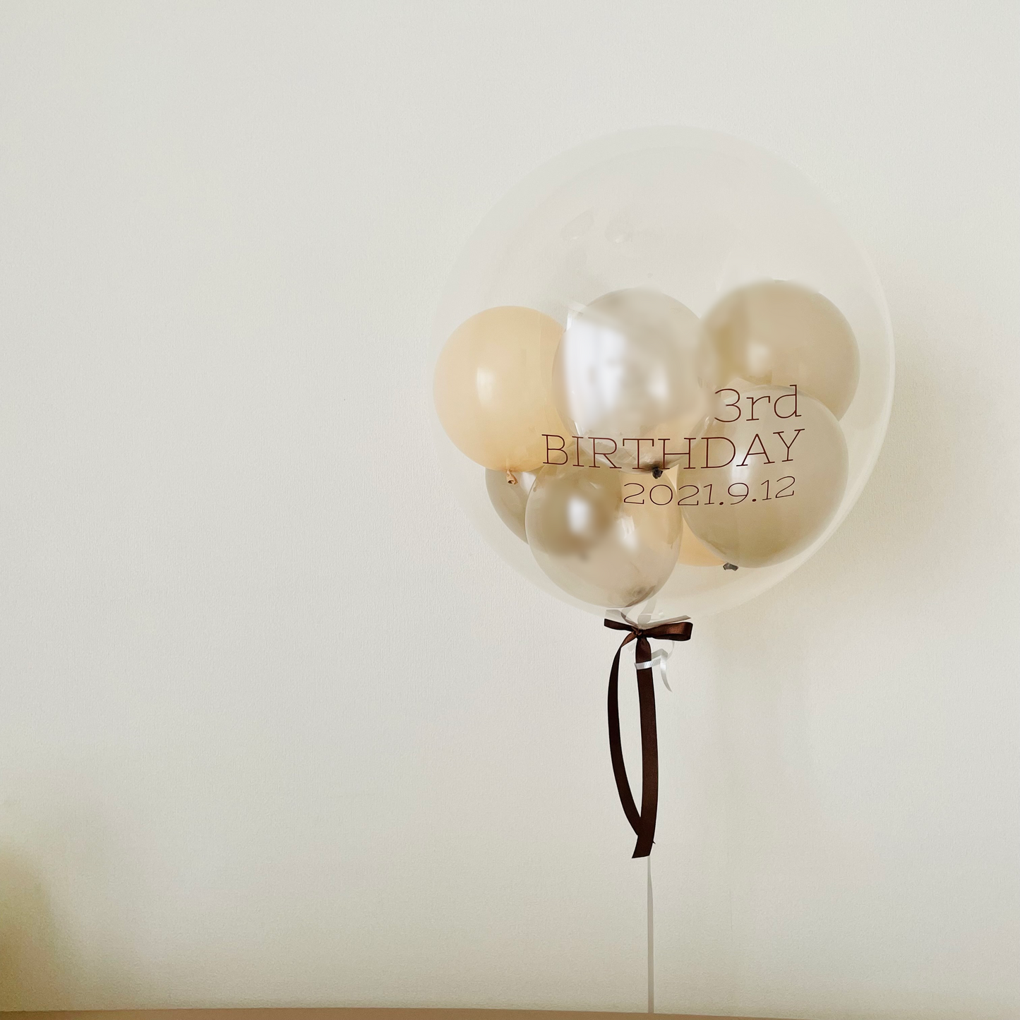 【bubble balloon】latte
