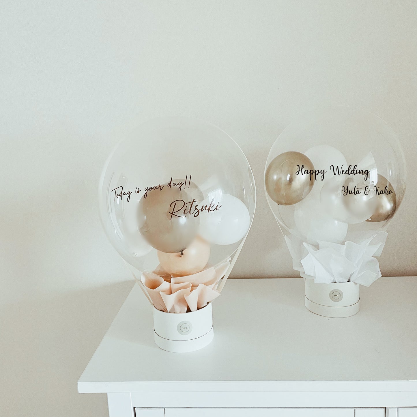 【 bubble balloon BOX 】