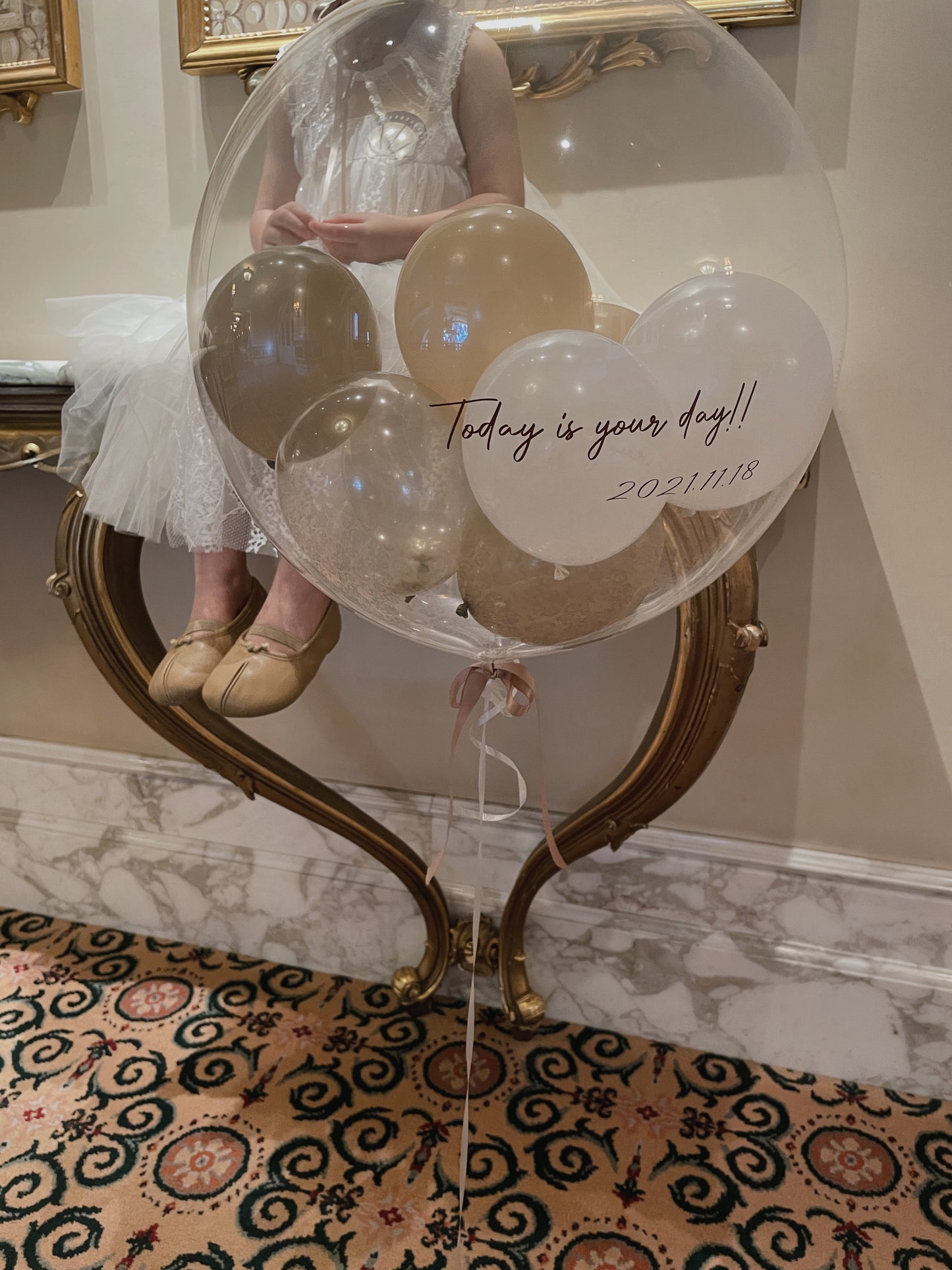 【bubble balloon】latte