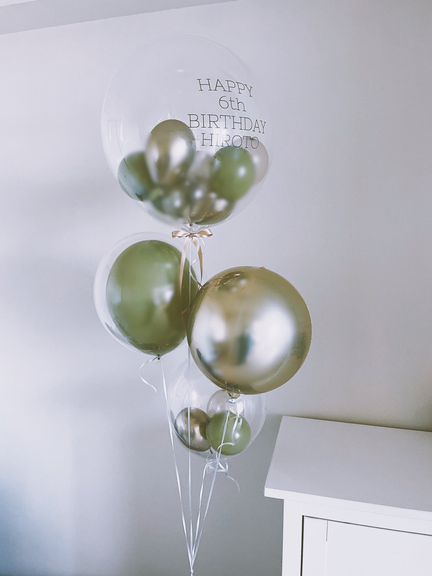 【bubble bouquet】olive×gold