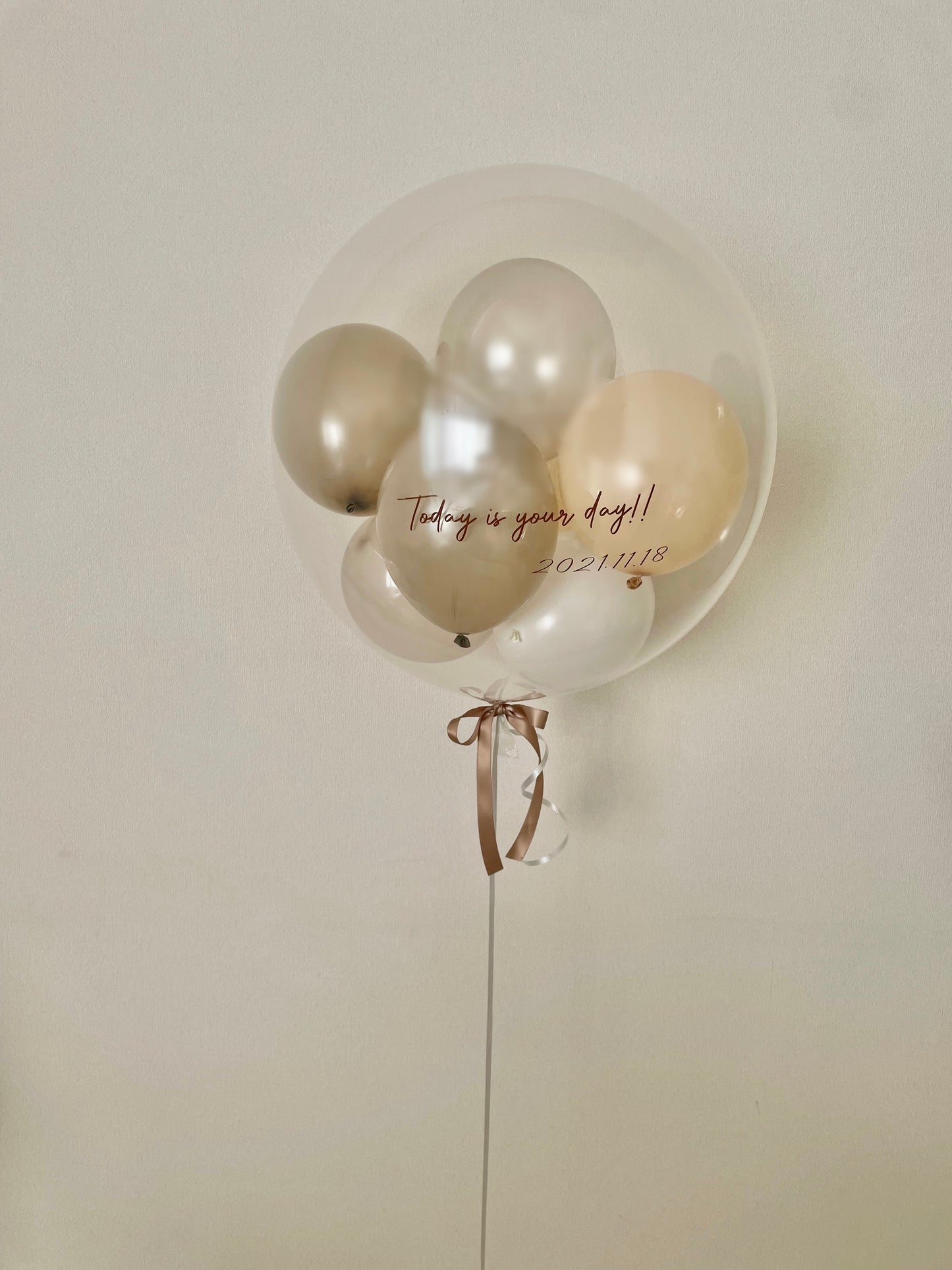 【bubble balloon】latte