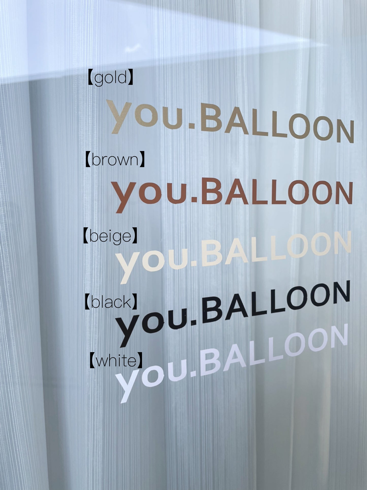 【bubble balloon】pearl white