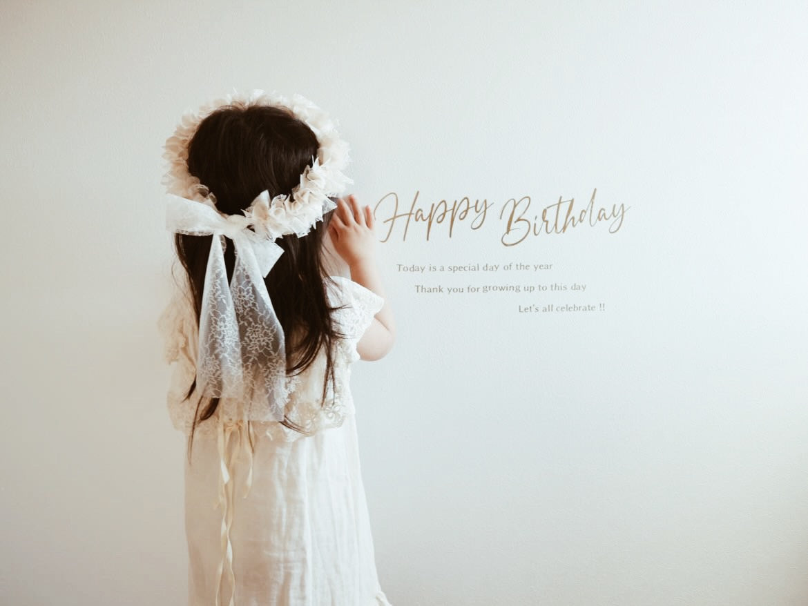 【sticker】birthday message