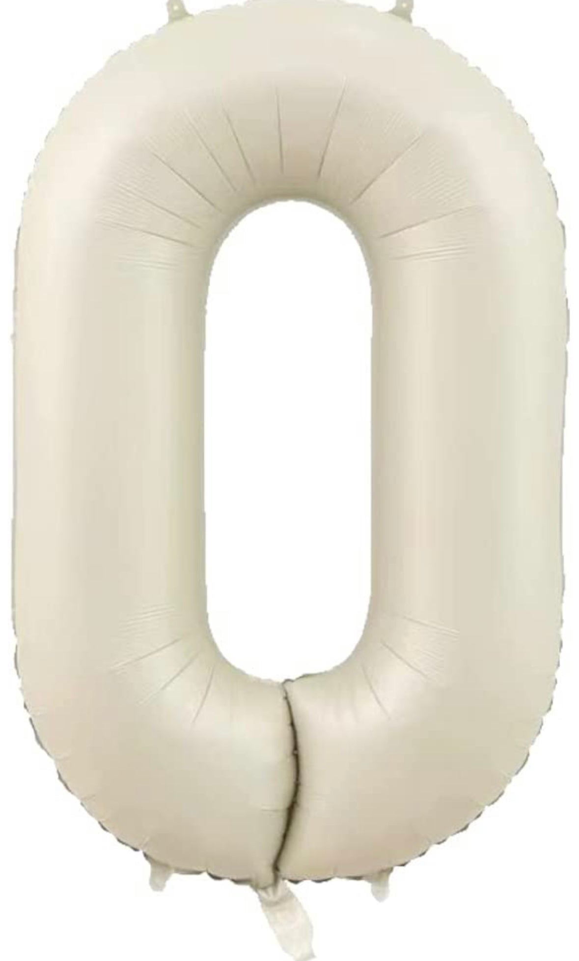 【number shape 60cm】Ivory