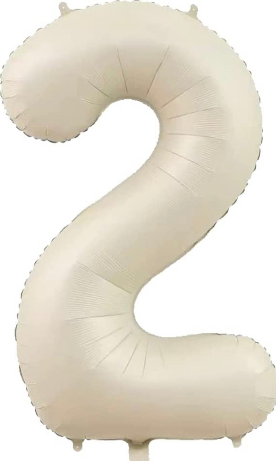 【number shape 60cm】Ivory