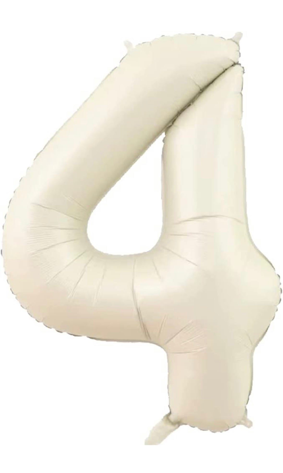 【number shape 60cm】Ivory