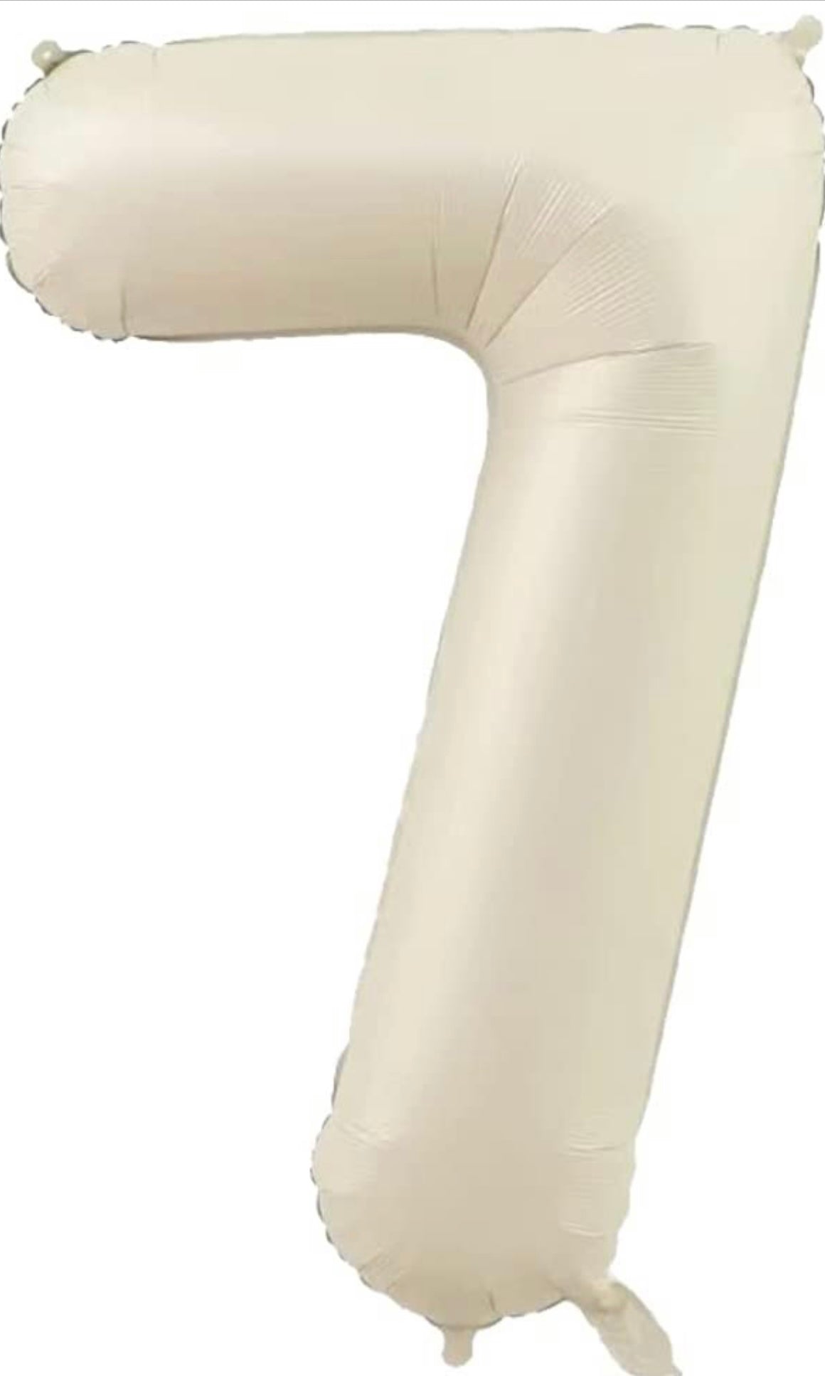 【number shape 60cm】Ivory