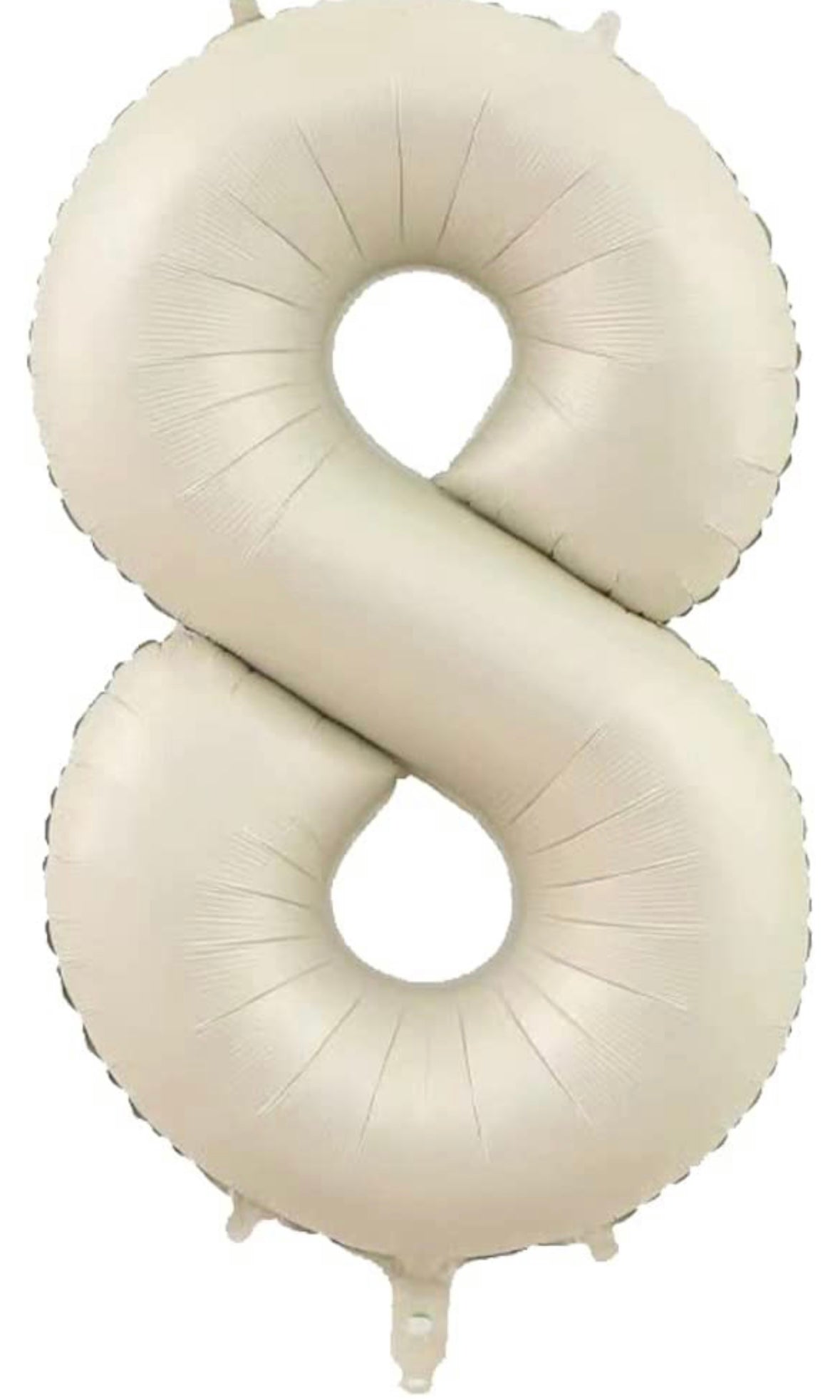 【number shape 60cm】Ivory