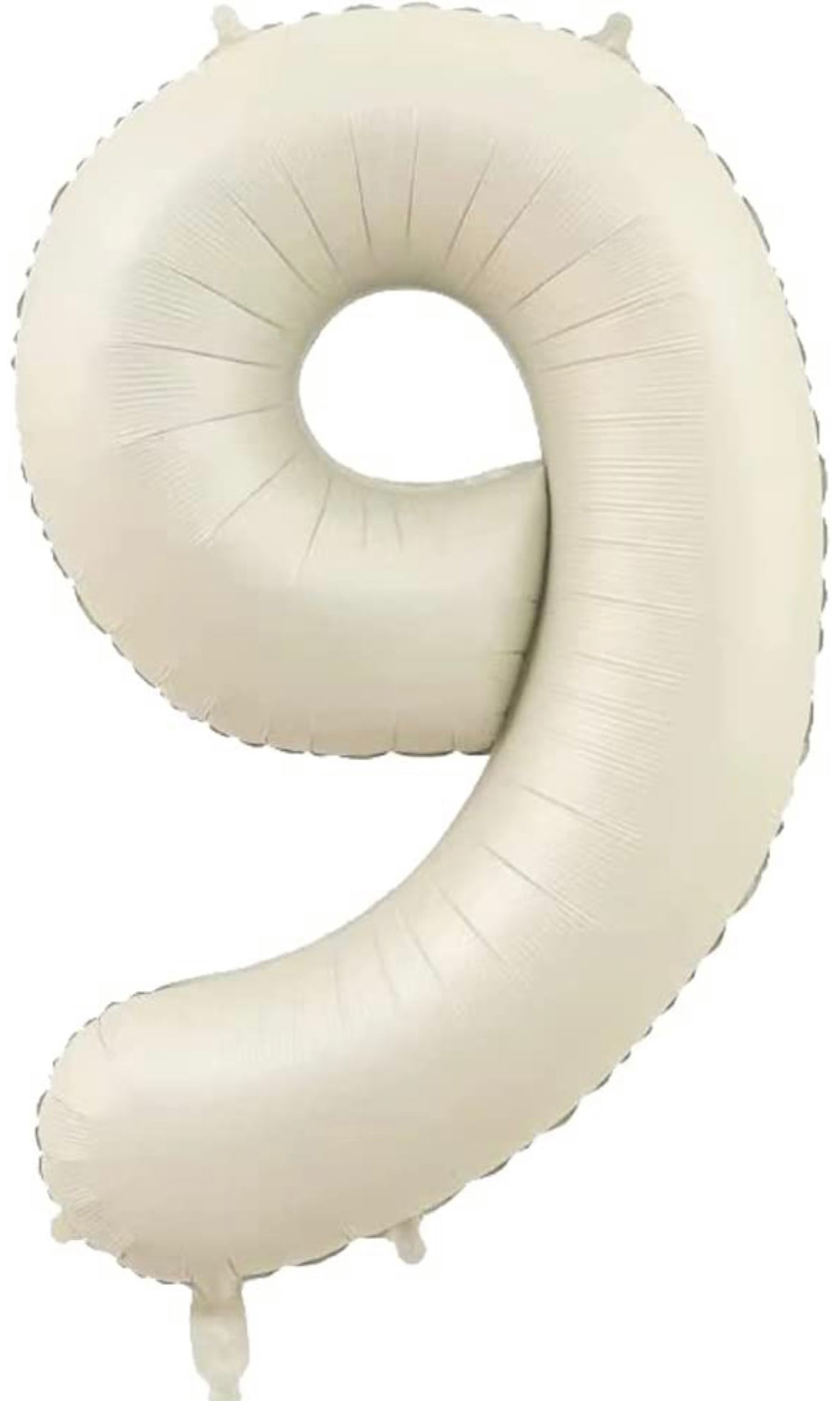 【number shape 60cm】Ivory