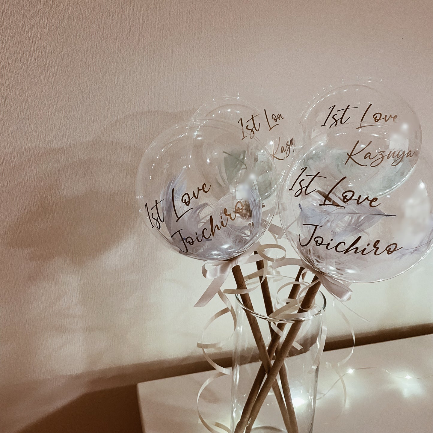【feather balloon】type/ stick