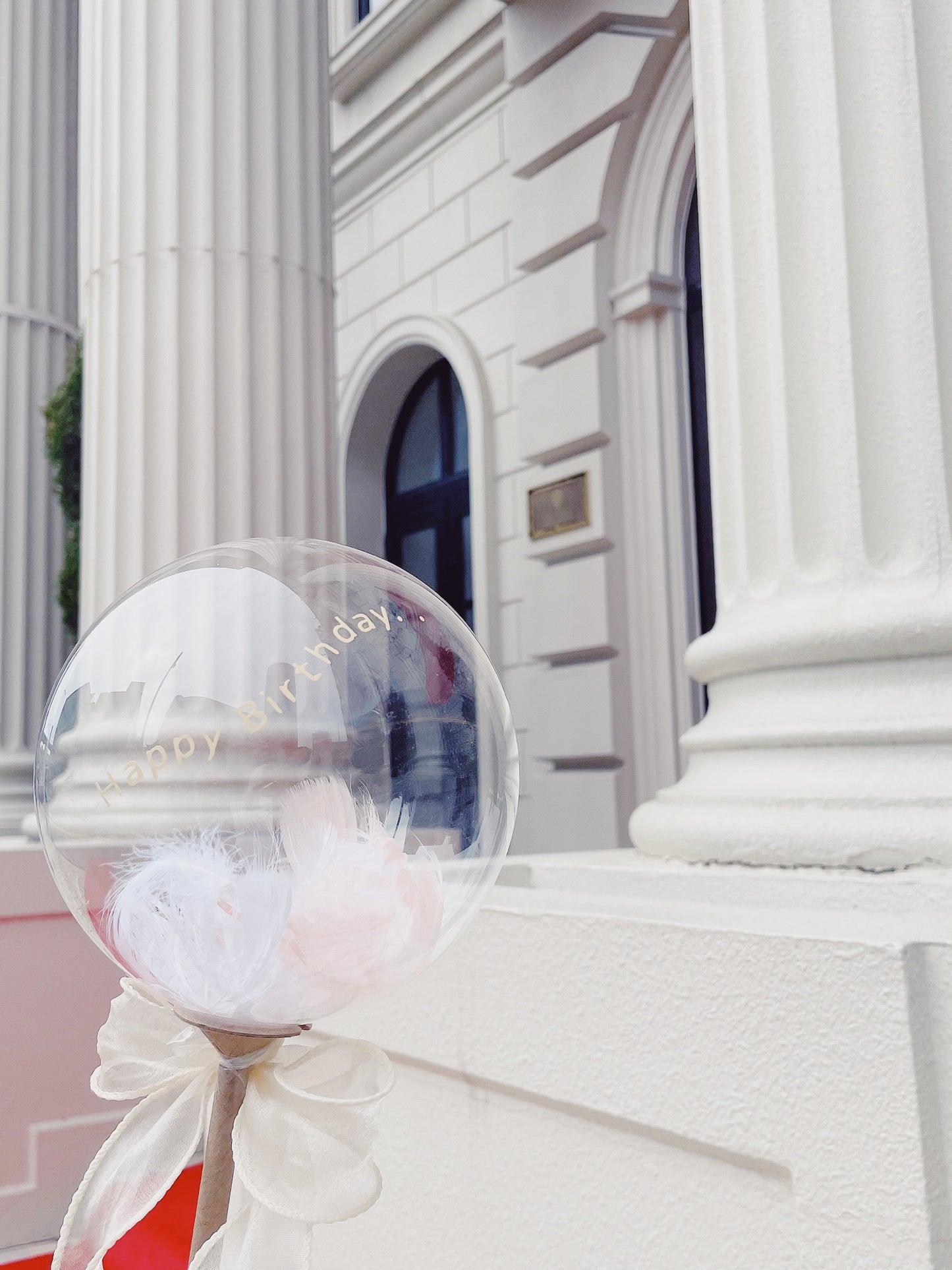 【feather balloon】type/ stick