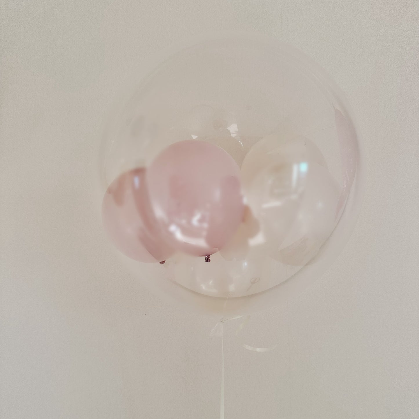 【bubble  balloon】smoky pink