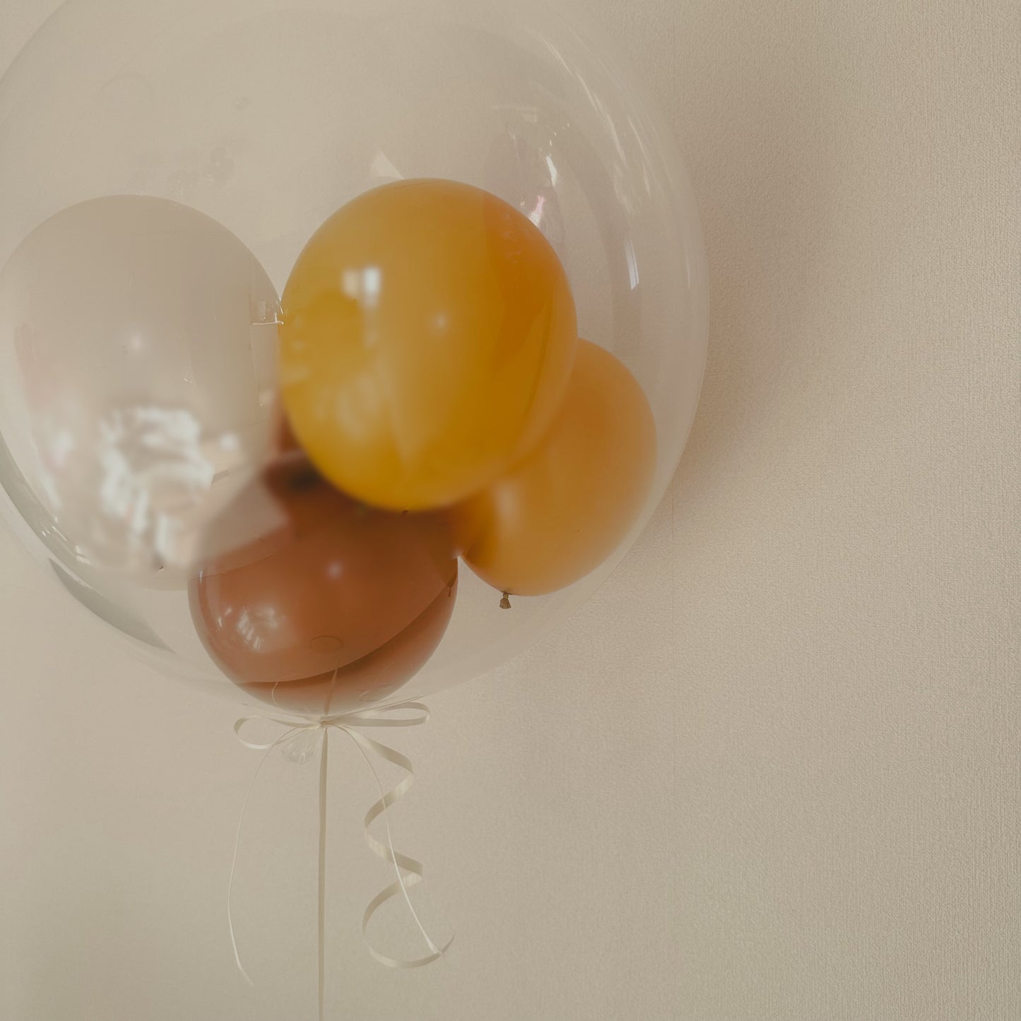 【bubble  balloon】mustard