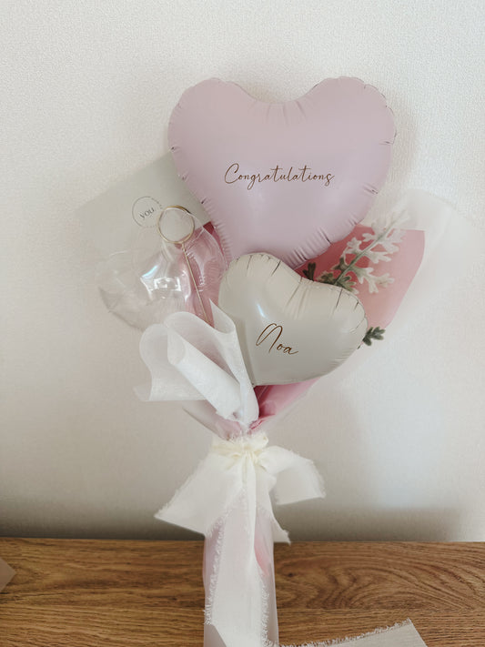 【air bouquet】 heart message
