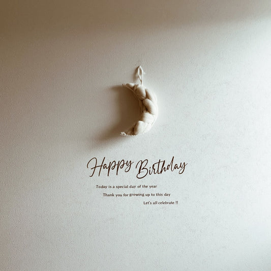 【sticker】birthday message
