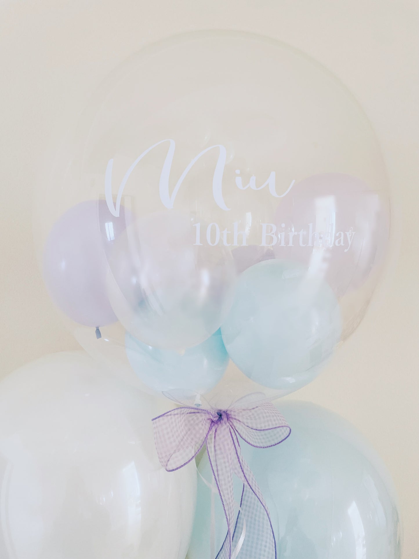 【bubble bouquet】lilac × babyblue