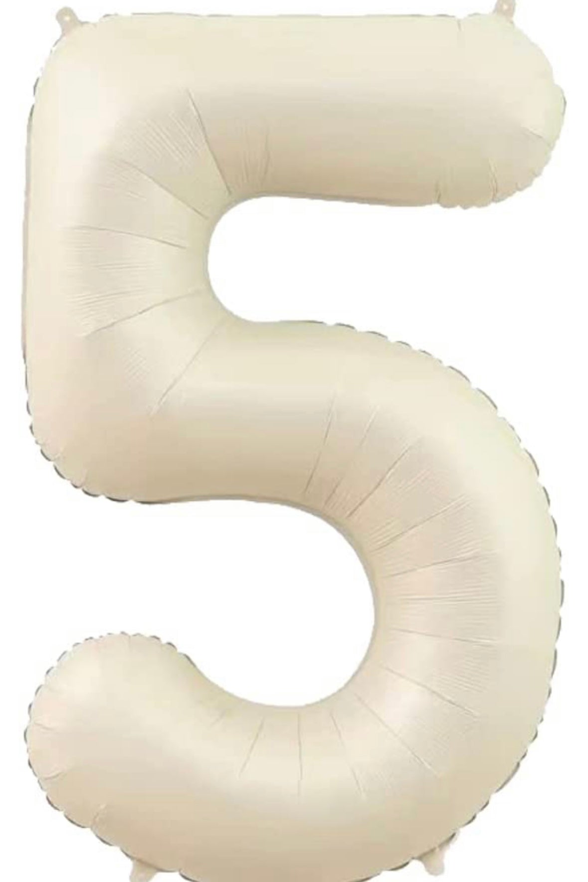 【number shape 60cm】Ivory