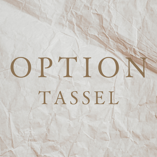 【option】paper tassel